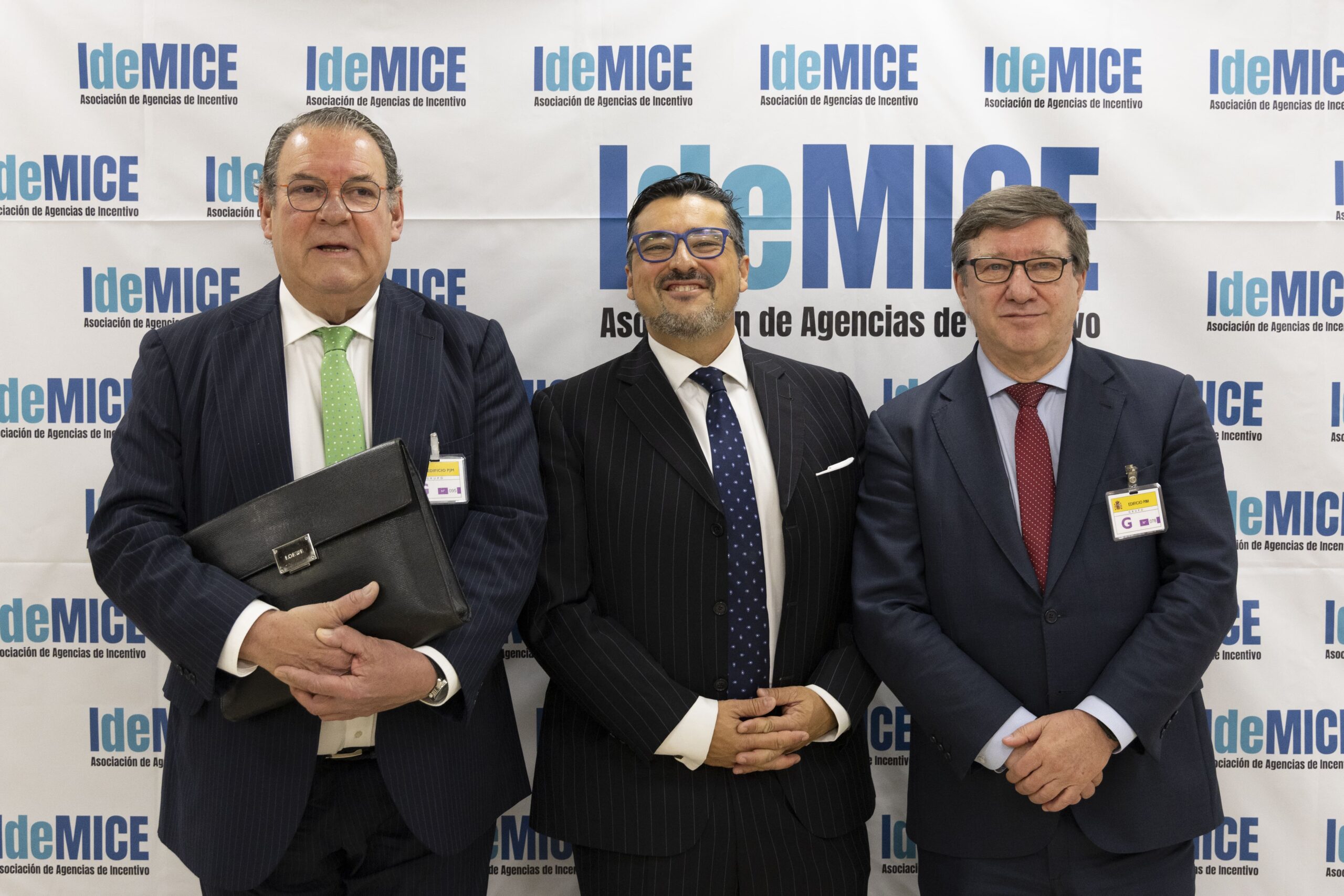 Juan Molas, Iñaki Collado y Carlos Abella