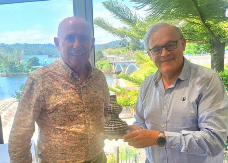 Alberto Barciela recibe el Premio Provincial de Turismo y Hostelería de Pontevedra