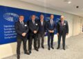Primera ronda de reuniones de la Mesa del Turismo con eurodiputados españoles en Bruselas